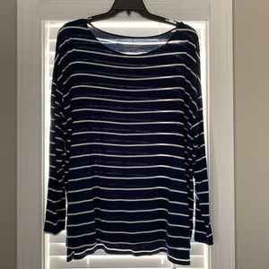 Plus ladies long sleeve top